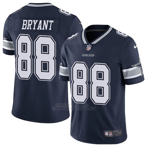 Camiseta Nfl Limited Hombre Dallas Cowboys 88 Bryant Negro Replicas 