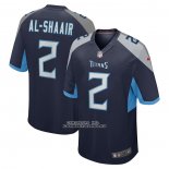 Camiseta NFL Game Tennessee Titans Azeez Al-Shaair Azul