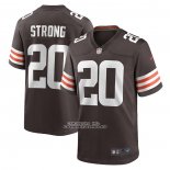 Camiseta NFL Game Cleveland Browns Pierre Strong Marron