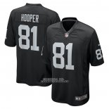 Camiseta NFL Game Las Vegas Raiders Austin Hooper Negro
