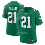 Camiseta NFL Game Philadelphia Eagles Eric Allen Alterno Verde