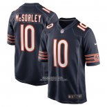 Camiseta NFL Game Chicago Bears Trace McSorley Azul