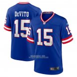 Camiseta NFL Game New York Giants Tommy DeVito Alterno Azul