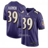 Camiseta NFL Game Baltimore Ravens Duron Harmon Violeta