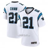Camiseta NFL Game Carolina Panthers Jeremy Chinn Blanco2