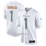 Camiseta NFL Game Miami Dolphins Tua Tagovailoa Fashion Blanco