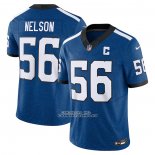 Camiseta NFL Limited Indianapolis Colts Quenton Nelson Vapor F.U.S.E. Azul