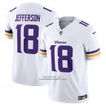 Camiseta NFL Limited Minnesota Vikings Justin Jefferson Vapor F.U.S.E. Blanco