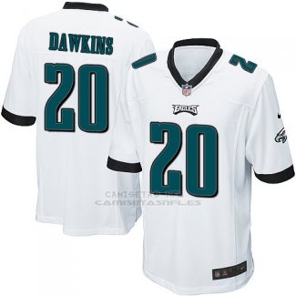 Camiseta Philadelphia Eagles Dawkins Blanco Nike Game NFL Hombre