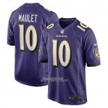 Camiseta NFL Game Baltimore Ravens Arthur Maulet Violeta
