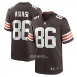 Camiseta NFL Game Cleveland Browns Devin Asiasi Marron
