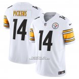Camiseta NFL Limited Pittsburgh Steelers George Pickens Vapor F.U.S.E. Blanco