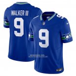 Camiseta NFL Limited Seattle Seahawks Kenneth Walker III Vapor F.U.S.E. Azul