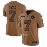 Camiseta NFL Limited Dallas Cowboys Trevon Diggs 2023 Salute To Service Marron