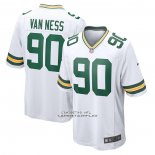 Camiseta NFL Game Green Bay Packers Lukas Van Ness Blanco