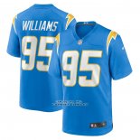 Camiseta NFL Game Los Angeles Chargers Nicholas Williams Azul