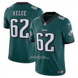 Camiseta NFL Limited Philadelphia Eagles Jason Kelce Vapor F.U.S.E. Verde