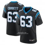 Camiseta NFL Game Carolina Panthers Austin Corbett Negro2