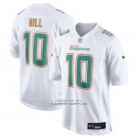Camiseta NFL Game Miami Dolphins Tyreek Hill Fashion Blanco