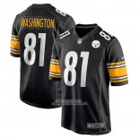 Camiseta NFL Game Pittsburgh Steelers Scotty Washington Negro