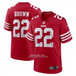 Camiseta NFL Game San Francisco 49ers Anthony Brown Rojo