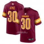 Camiseta NFL Game Washington Commanders Troy Apke 30 Rojo