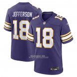 Camiseta NFL Game Minnesota Vikings Justin Jefferson Classic Violeta
