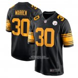 Camiseta NFL Game Pittsburgh Steelers Jaylen Warren Alterno Negro