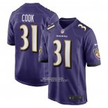 Camiseta NFL Game Baltimore Ravens Dalvin Cook Violeta