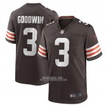 Camiseta NFL Game Cleveland Browns Marquise Goodwin Marron