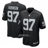 Camiseta NFL Game Las Vegas Raiders Janarius Robinson Negro