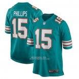 Camiseta NFL Game Miami Dolphins Jaelan Phillips Alterno Verde