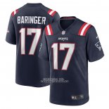 Camiseta NFL Game New England Patriots Bryce Baringer Azul