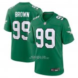 Camiseta NFL Game Philadelphia Eagles Jerome Brown Alterno Verde