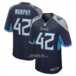 Camiseta NFL Game Tennessee Titans Caleb Murphy Azul