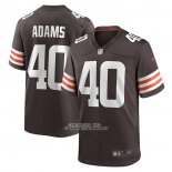 Camiseta NFL Game Cleveland Browns Matthew Adams Marron