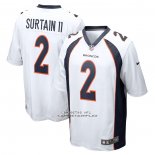 Camiseta NFL Game Denver Broncos Patrick Surtain II Blanco