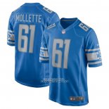 Camiseta NFL Game Detroit Lions Alex Mollette Azul