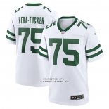 Camiseta NFL Game New York Jets Alijah Vera-Tucker Blanco