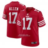 Camiseta NFL Game San Francisco 49ers Brandon Allen Rojo