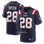 Camiseta NFL Game New England Patriots Ameer Speed Azul