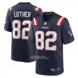 Camiseta NFL Game New England Patriots T.J. Luther Azul