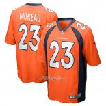 Camiseta NFL Game Denver Broncos Fabian Moreau Naranja