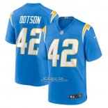 Camiseta NFL Game Los Angeles Chargers Elijah Dotson Azul