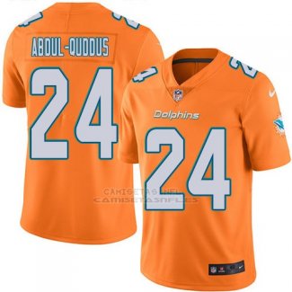 Camiseta Miami Dolphins Abdul-Quddus Naranja Nike Legend NFL Hombre