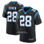 Camiseta NFL Game Carolina Panthers Tarik Cohen Negro