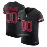 Camiseta NFL Elite Arizona Cardinals Vapor F.U.S.E. Personalizada Negro