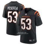 Camiseta NFL Game Cincinnati Bengals TJ Pesefea Negro