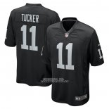 Camiseta NFL Game Las Vegas Raiders Tre Tucker Negro
