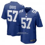 Camiseta NFL Game New York Giants Jarrad Davis Azul